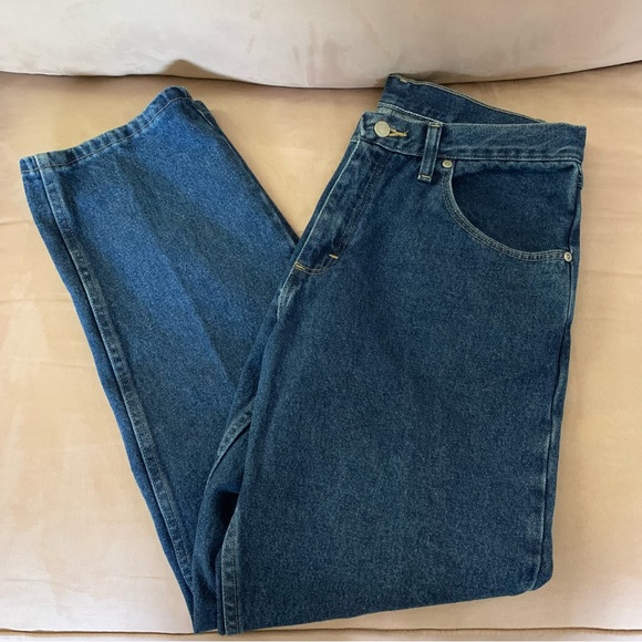 WRANGLER. Premium quality. Blue Denim Jeans. 32X30. 100%. Cotton. 5- poc… - Picture 3 of 10
